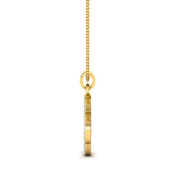 Lumière Clover Diamond Pendant