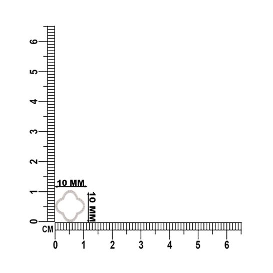 Lumière Clover Diamond Stud Earrings