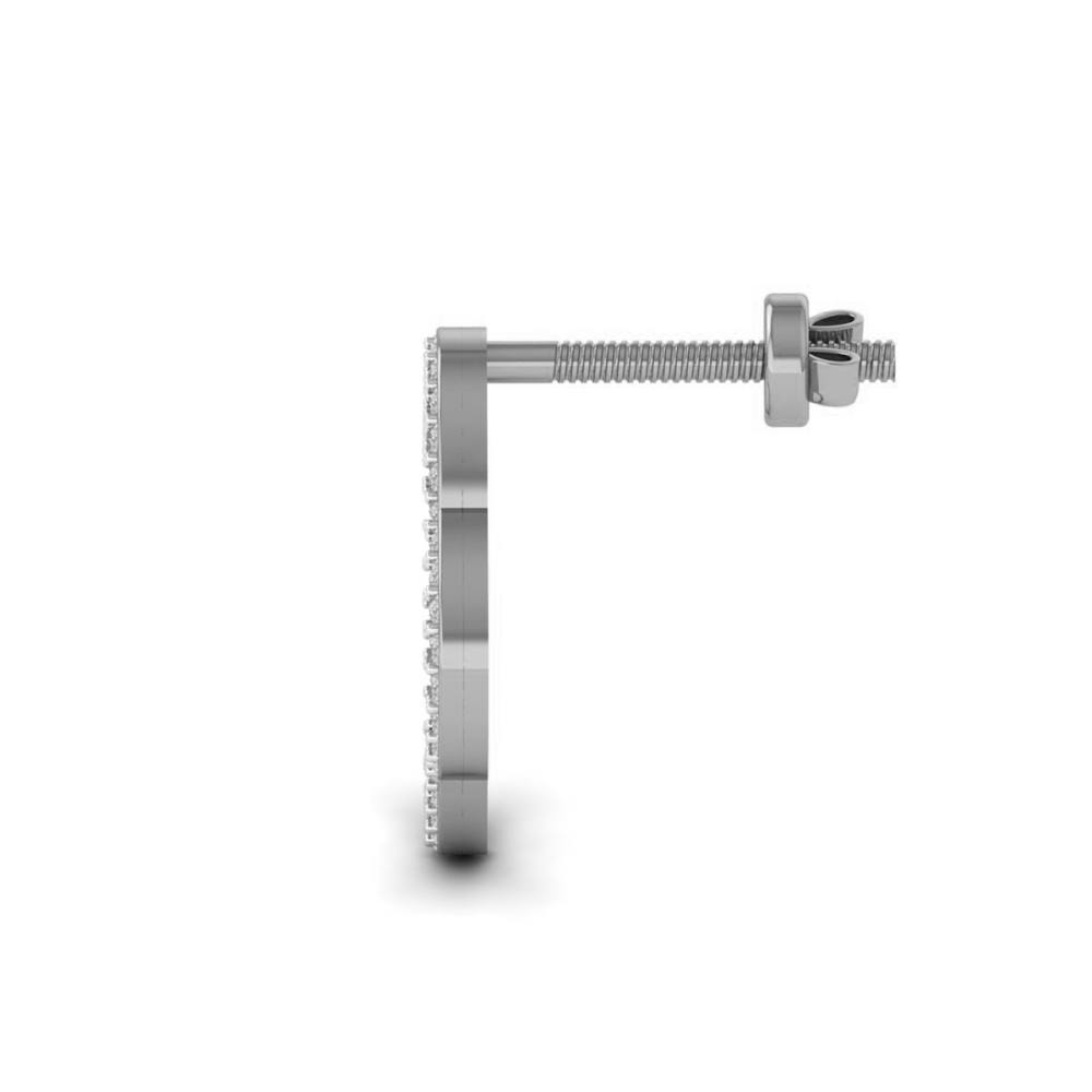 Lumière Clover Diamond Stud Earrings