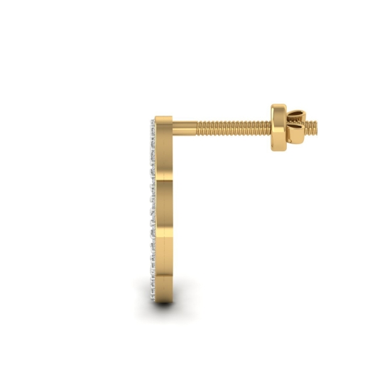 Lumière Clover Diamond Stud Earrings