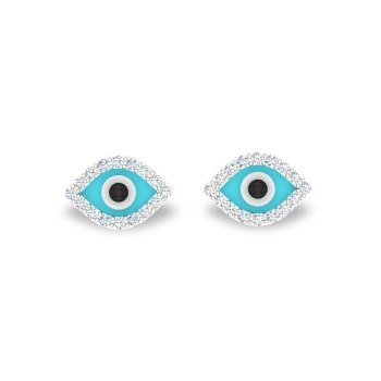 Evil Eye Enamel Diam…