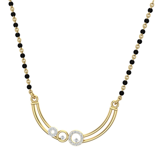 Delphine  Diamond Mangalsutra