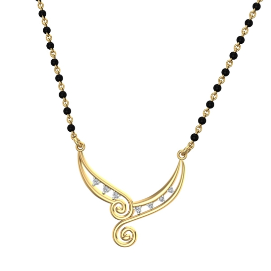 Mila Diamond Mangalsutra