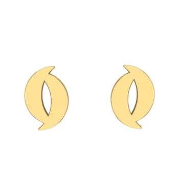 Mahi Gold Stud Earri…