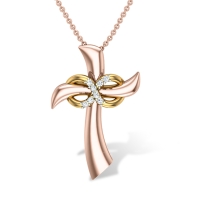 Malaysia Jesus  Diamond Pendant
