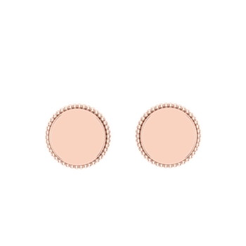 Mannat Gold Stud Earrings Design for daily use 