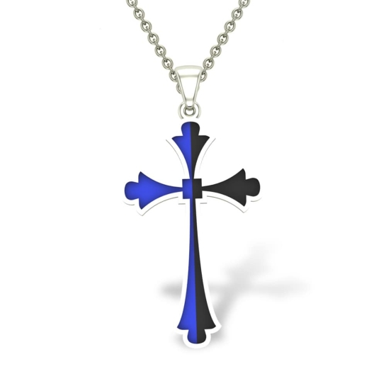 Maren Jesus  Diamond Pendant