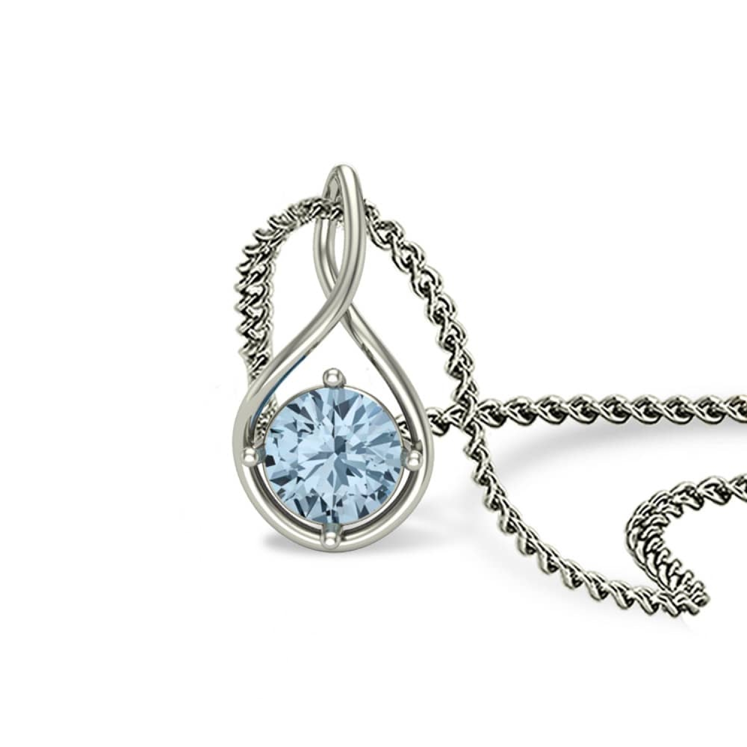 November Topaz Fine Cord Birthstone Necklace | Wanderlust Life