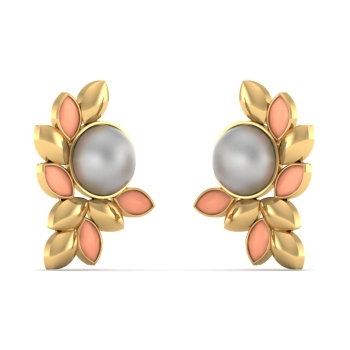 Mayra Gold Stud Earr…