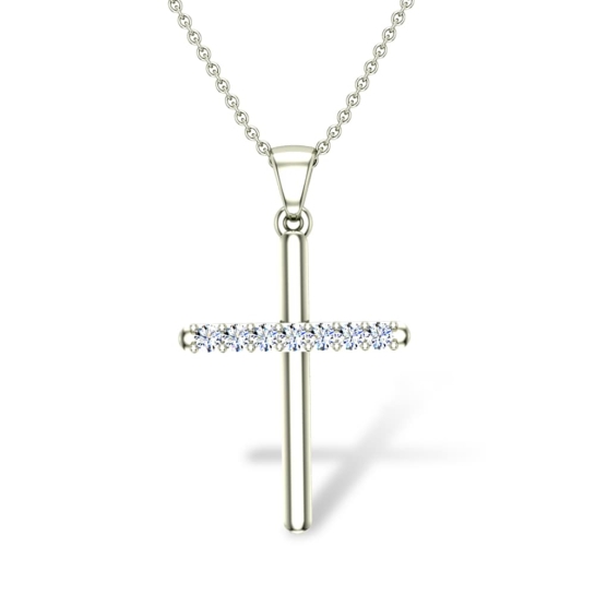 Amy Jesus Diamond Pendant