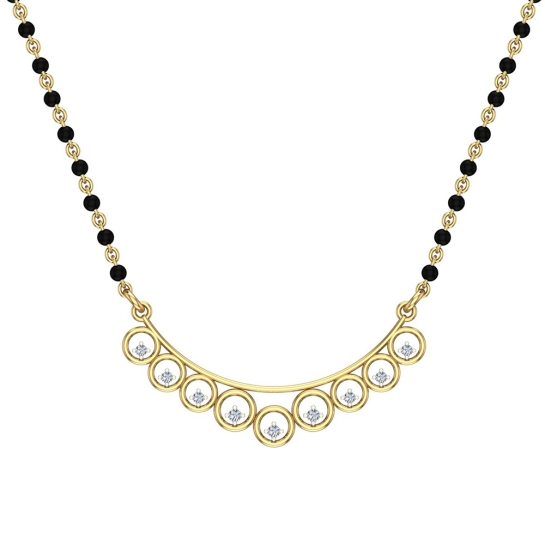 Monroe Diamond Mangalsutra