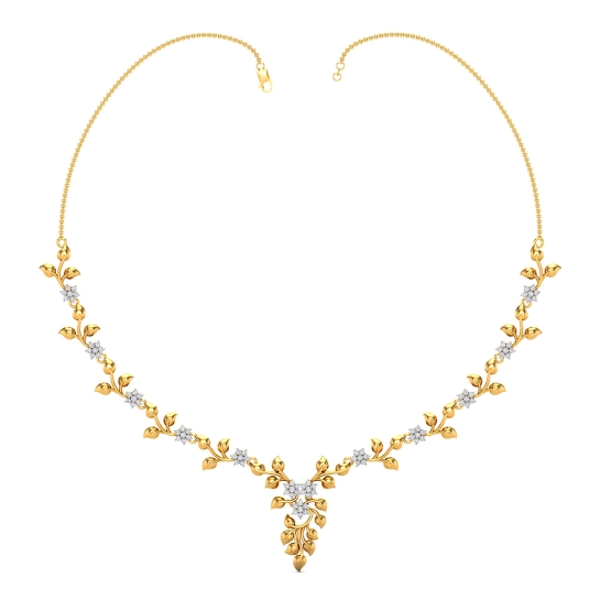 Golden Heartbond Necklace