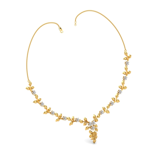 Golden Heartbond Necklace