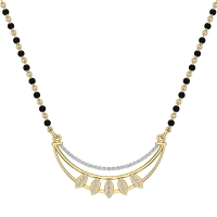 Natalya  Diamond Mangalsutra 