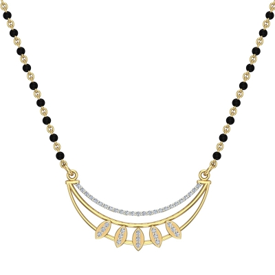 Natalya  Diamond Mangalsutra 