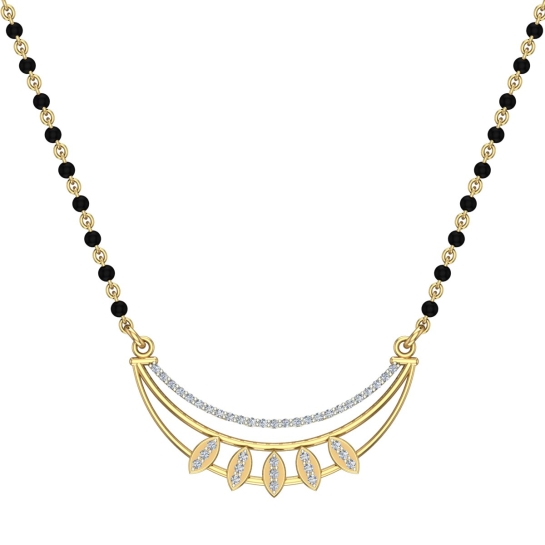 Noor Diamond Mangalsutra 