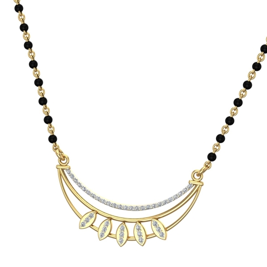 Noor Diamond Mangalsutra 