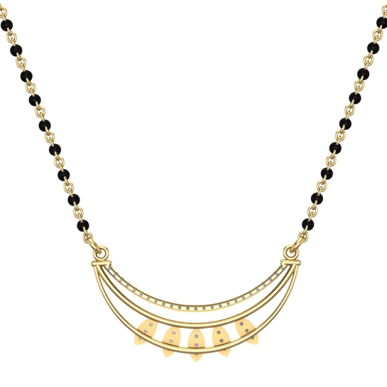 Noor Diamond Mangalsutra 