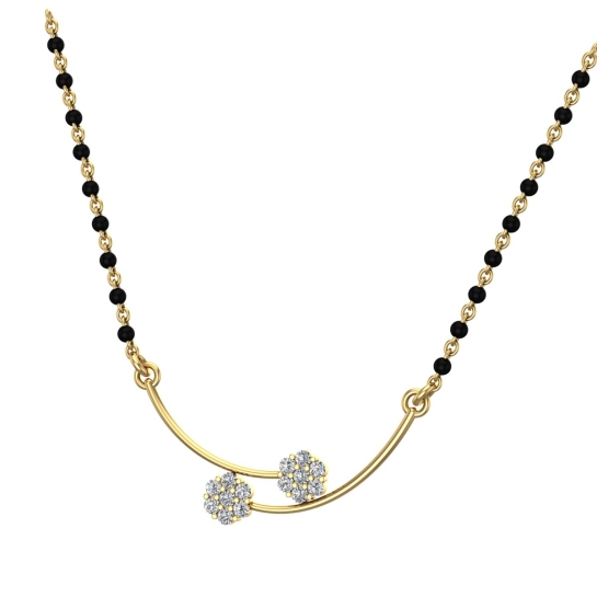 Divine Diamond Mangalsutra