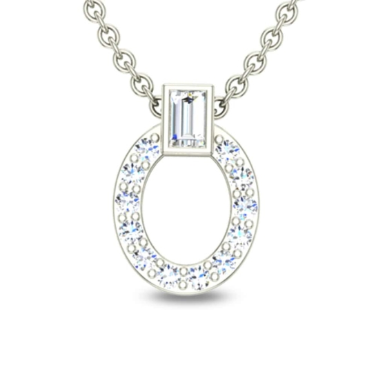 Helen 18kt Gold and Diamond Pendant 