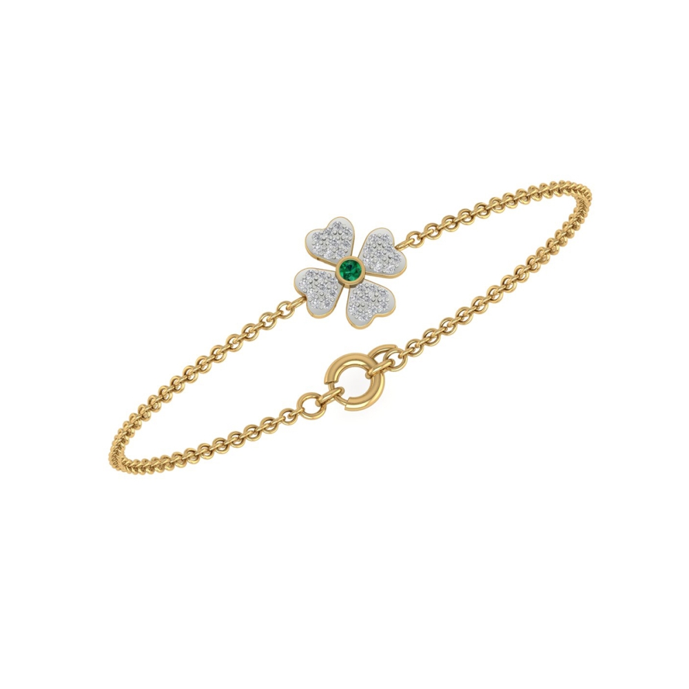 Neel Blossom Diamond Bracelet 