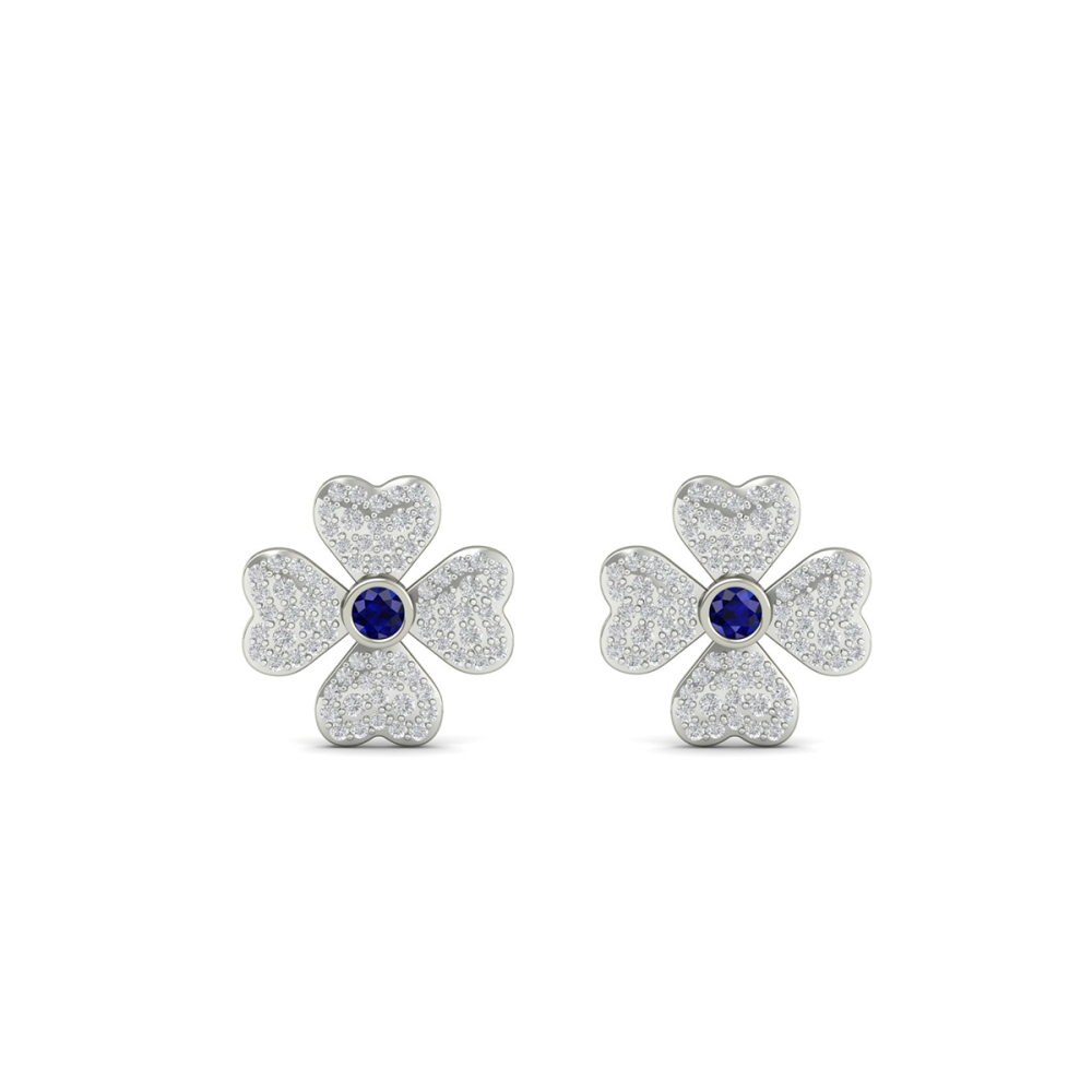 Neel Blossom Diamond Earrings 