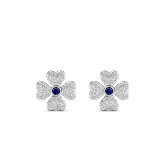 Neel Blossom Diamond Earrings 