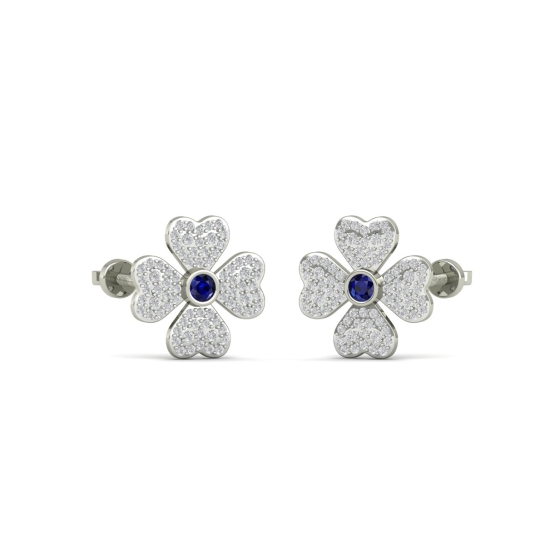 Neel Blossom Diamond Earrings 