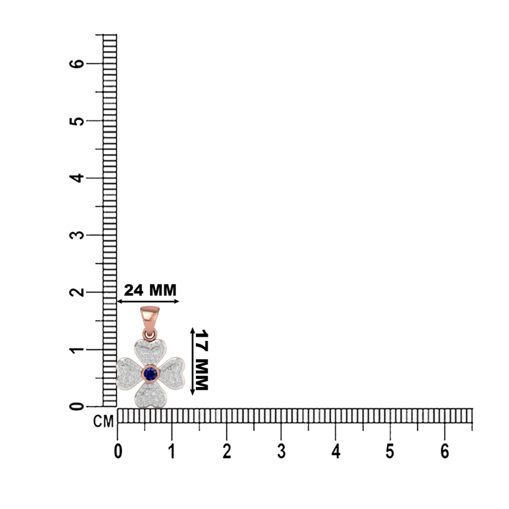 Neel Blossom Diamond Pendant