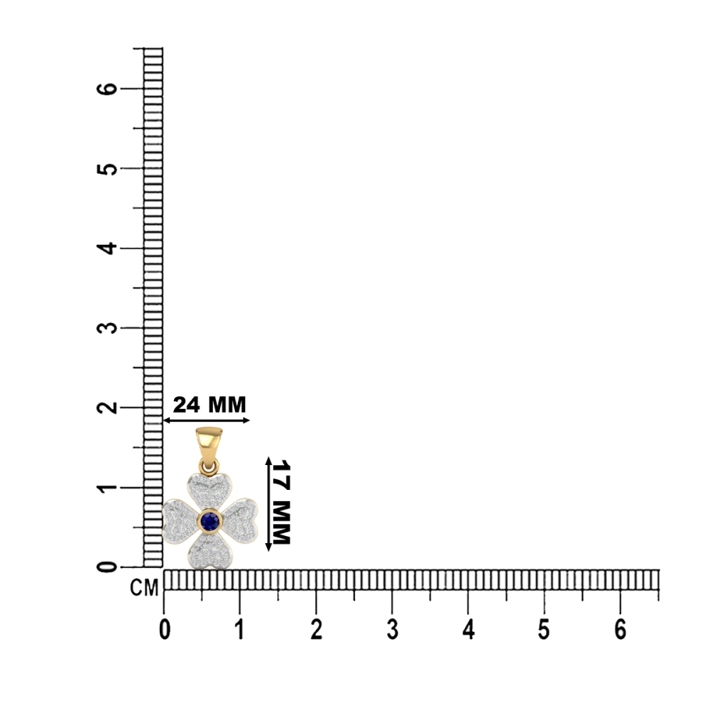 Neel Blossom Diamond Pendant