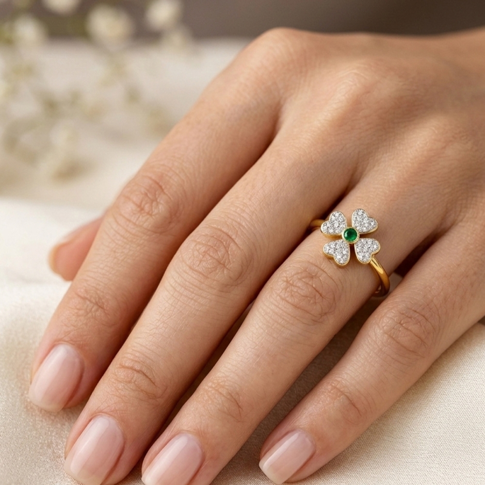 Neel Blossom Diamond ring