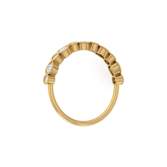 Neha Rose Gold Diamond Ring