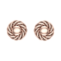 Neha Gold Stud Earring