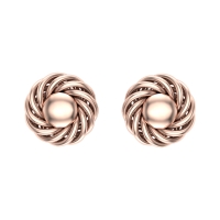 Neha Gold Stud Earring