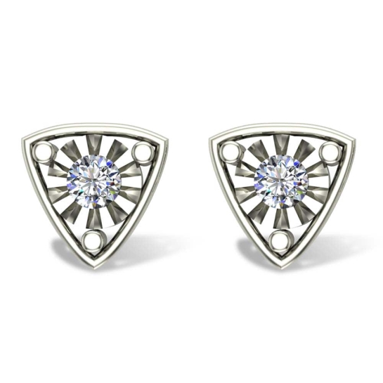 Nathalie Diamond Studs