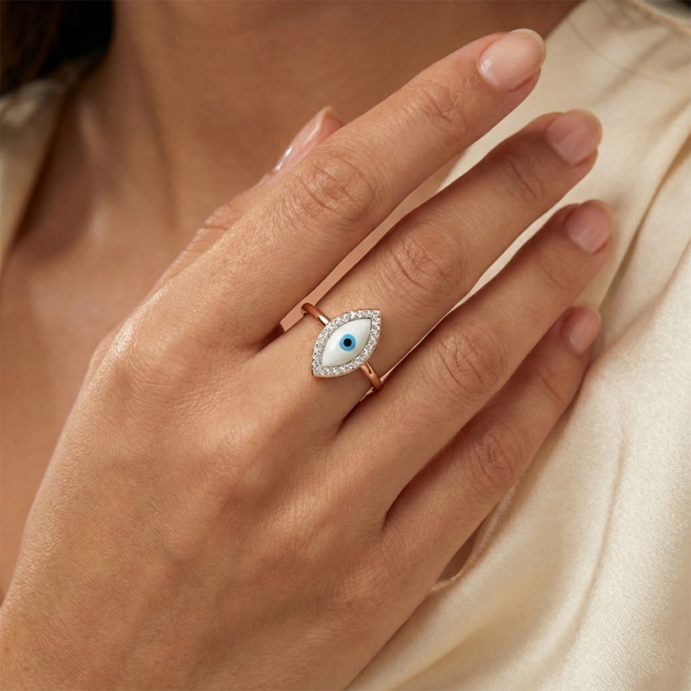 Noor Evil Eye ring