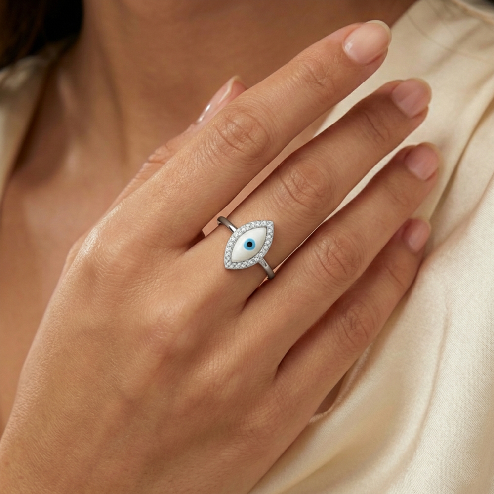 Noor Evil Eye ring