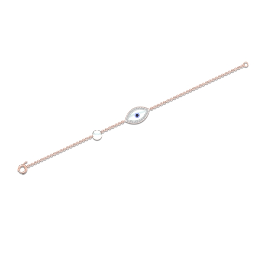 Noor Pearl Evil Eye Bracelet
