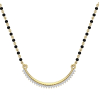 Olive Diamond Mangalsutra 
