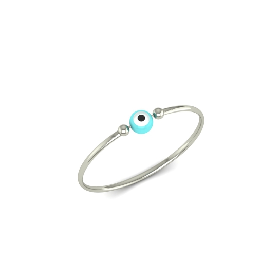 Ocean Eye Gold Bangle