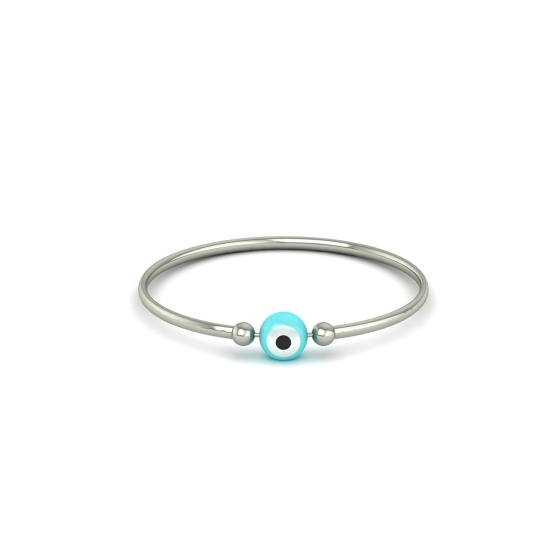 Ocean Eye Gold Bangle