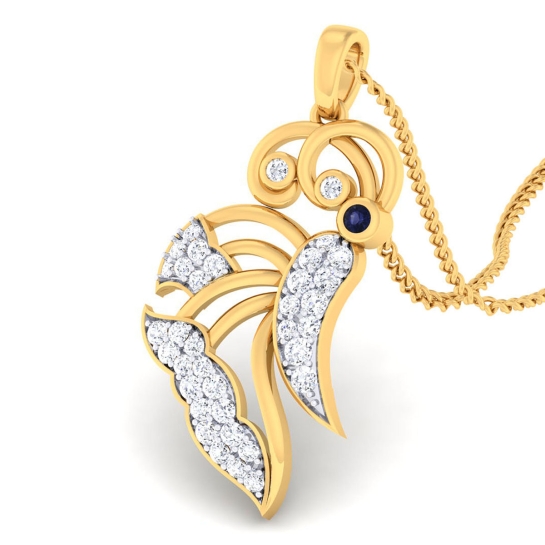 Oli Butterfly Diamond pendant