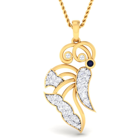 Oli Butterfly Diamond pendant