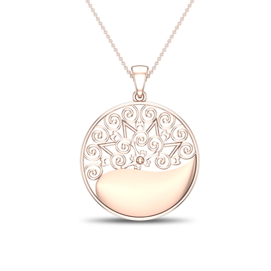 Hayden Gold Pendant Designs For Female