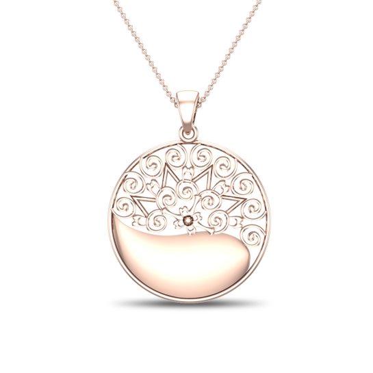 Hayden Gold Pendant Designs For Female