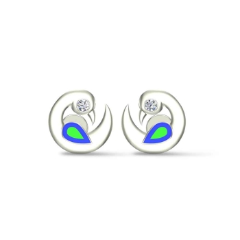 Peacock 18k White Go…