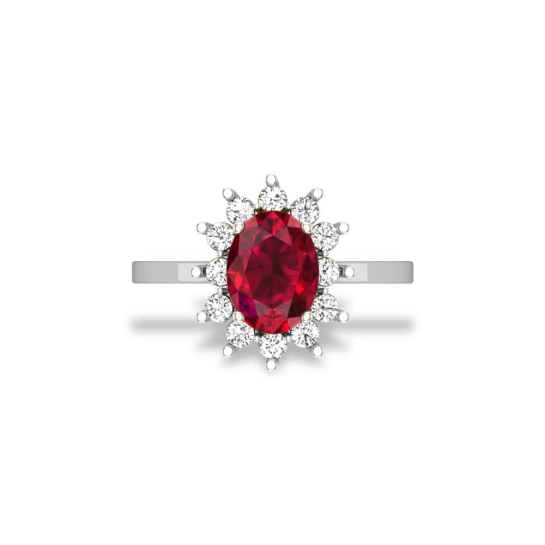 Ruby Diamond Ring