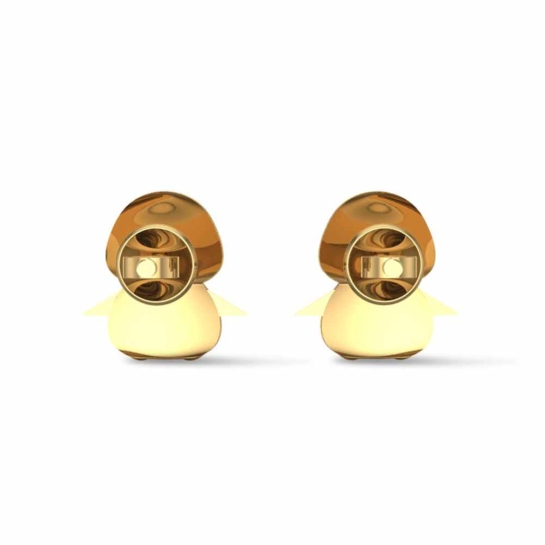 White Gold Penguin 18k Kid Earrings