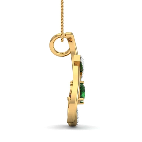 Callie Gold and Diamond Pendant