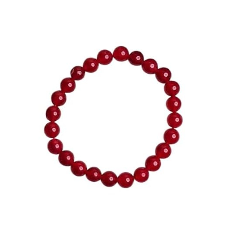 Ruby Gemstone Bracelet | Original Manik Stone | Handmade & Certified